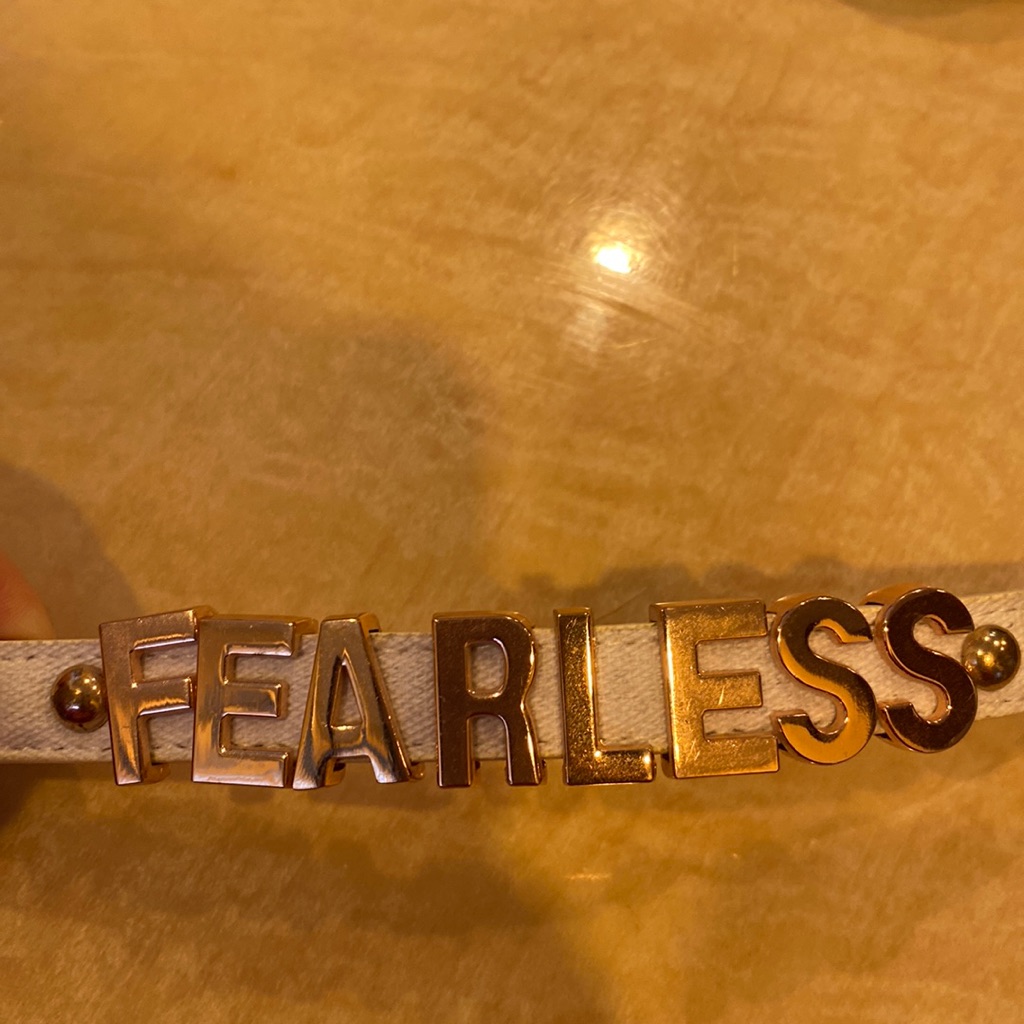 Fearless Button Bracelet